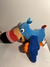 Vtg 1994 TOUCAN SAM Bird Fruit Loops Cereal Plush Stuffed Animal Toy With Tags picture