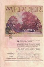 1920 Mercer Touring original color ad from Harper's - Rare -  picture