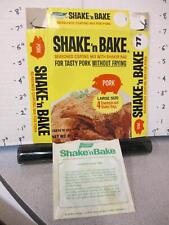 SHAKE N BAKE 1970s chicken seasoning food box package PORK General Foods picture