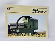 1985 John Deere Beet Equipment Farming Sales Brochure 11 page Agriculture picture