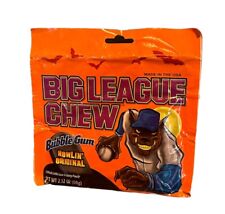 RARE BIG LEAGUE CHEW Bubble Gum PACK Pouch WEREWOLF HOWLIN' Halloween 2013 NOS picture