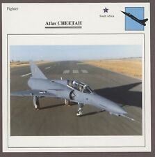 Atlas Cheetah  Edito Service Warplane Aircraft Military Card South Africa picture