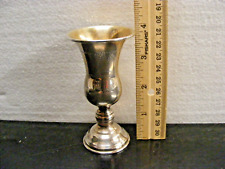Jewish Sterling Silver Kiddush Cup Judaica (a) picture