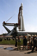 sl44  Original Slide Vintage Soviet Rocket 769a picture