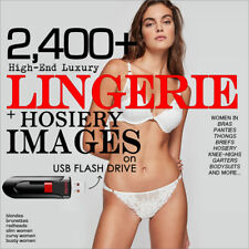 2,400+ Women's High-End LINGERIE + HOSIERY Images on USB Flash Drive SEXY WOMEN picture