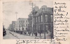 Hagerstown MD Maryland Washington County Courthouse Destroyed Fire Postcard D48 picture