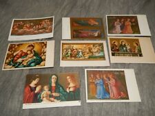  8 Different c 1910 - 1920 Chromolithograph Postcards from Italy picture