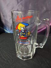 Vintage 1987 Spuds MacKenzie 32 Ounce Bud Light Party Animal Beer Mug Glass NOS picture