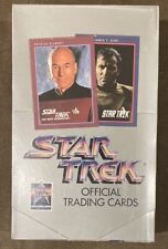 Vintage Star Trek Trading Cards Factory Sealed 1991 Impel Wax Box 36 Packs picture