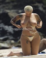 AMBER ROSE 8x10 Color Print Photograph - Fine Art Nude picture