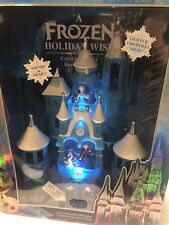 Disney Parks Frozen Holiday Wish Walt Disney World Castle Play Set New Rare picture