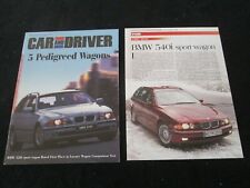1998-2000 BMW 528iT 540iT Wagon Test Brochure Set 5 Series Touring E39 Catalog picture