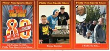 Philly Non Sports Card Show Red Border 122,123,124 picture