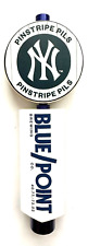*NEW* BLUE POINT - PINSTRIPE PILS - BASEBALL - BEER TAP HANDLE (YANKEES) 🍺🍺 picture