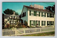 Vineyard Island MA-Massachusetts The Emily Post House & Garden Vintage Postcard picture
