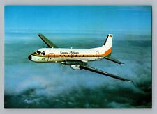 Aviation Airplane Postcard Guyana Airways Corp Airlines Hawker Siddeley 748 AD11 picture