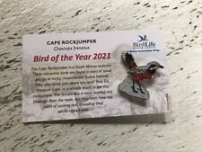 RSPB partner CAPE ROCK JUMPER Enamel Pin badge Bird life South Africa picture