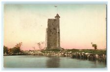 c1920's Albert K. Smiley Memorial Reservoir Sky Top Mohonk Lake NY Postcard picture