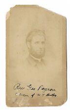 Antique Cir 1860 CDV Potrait Of A Reverend Woodburn & McClure Canada picture