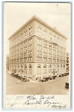 1924 YWCA Building Cars Street View Seattle Washington WA RPPC Photo Postcard picture