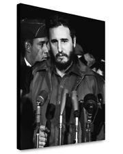 Canvas Print: Fidel Castro Arrives Mats Terminal, Washington, D.C., 1959 picture