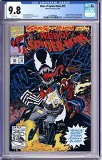Web of Spider-Man #95 CGC 9.8 NM/MT white pages Spirits of VENOM 4353989008 picture