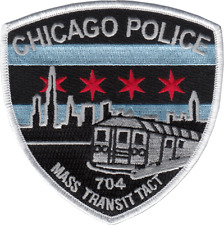 CHICAGO POLICE SHOULDER PATCH: Mass Transit Tactical Team (MTTT) picture