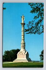 Yorktown VA-Virginia, The Victory Monument, Antique, Vintage Souvenir Postcard picture