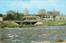 Unposted Vtg Litho Postcard The Colorado River Austin, Texas picture