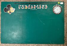 Vintage Walt Disney Chalk Board Mickey Mouse Donald Duck Classroom - 24