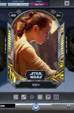 REY-GOLD 100cc DAY 1 SERIES 2 BASE 2024-TOPPS STAR WARS CARD TRADER picture