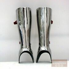 Medieval Steel Pair Of Leg Greaves Knight Leg Armor Warrior Costume gift item picture