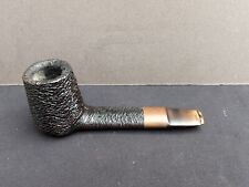 Vintage Billiard Shape Estate Pipe With Coral Red Dot On Stem ? Sasieni picture