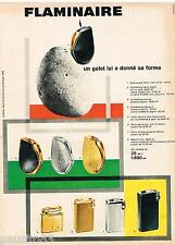 1962 ADVERTISING ADVERTISING 095 FLAMINAIRE GALET lighters picture