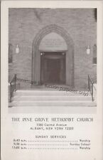 Albany, NY: 1969 Pine Grove Methodist Church - Vintage New York Capital Postcard picture
