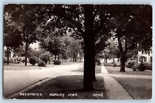Ackley Iowa IA Postcard RPPC Photo Residences c1940's Unposted Vintage picture
