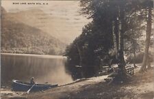 Echo Lake White Mountains New Hampshire 1914 Bethlehem RPPC Photo Postcard picture