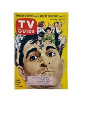 Vintage May 17 1958 Southern Ohio TV Guide-Danny Thomas, Jack Kelly, Maverick picture