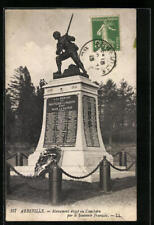 CPA Abbeville, Monument erected in the Cemetery by French Remembrance 1913  picture
