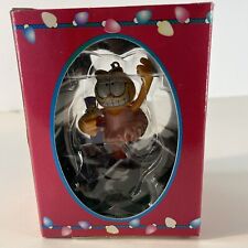 Vintage 1996 Garfield the Elf with Pookie Bear Trim A Tree Christmas Ornament picture