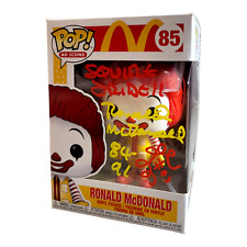 Squire Fridell Signed Funko Pop Ronald McDonald #85 McDonalds Ad Icon JSA COA 05 picture