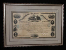 MATTED / FRAMED 1855 CITY OF PHILADELPHIA BOND picture