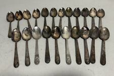 Lot of 22 WM Rogers Presidential Silver Plated Spoons picture
