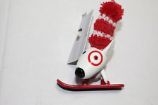 2023 Target  Wondershop Bullseye Riding Snowboard Christmas Ornament New picture