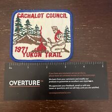 Cachalot Council BSA Yukon Trail 1971 Patch picture