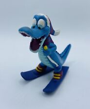 *VINTAGE* Walt Disney's Blizzard Beach 1990s Ice Gator Small PVC Figure 2.25
