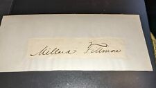 Millard Fillmore Cut Signature. Autograph. picture