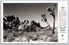Postcard RPPC, Hidden Valley Joshua Tree National Monument California Unposted picture