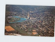 Postcard Aerial View Civic Center Bridges Scioto River Columbus Ohio USA picture