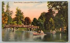 Rustic Bridge, Lakemont Park, Altoona, PA Pennsylvania Postcard (#4052) picture